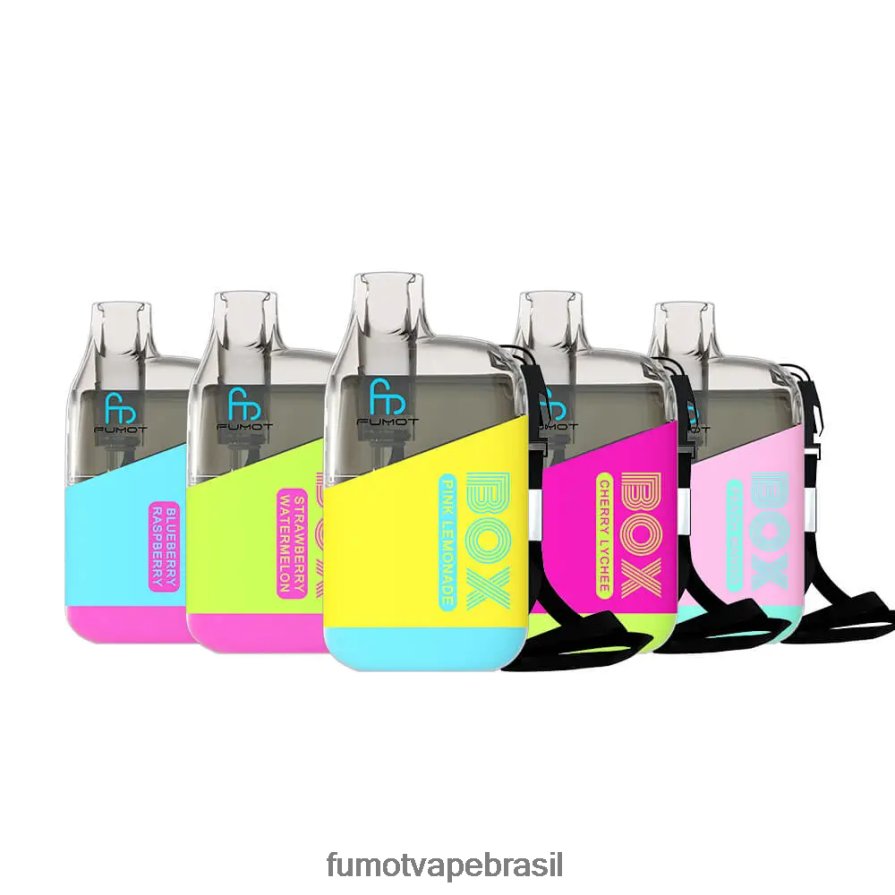 Fumot Vape | limonada rosa R2X2R6352 caixa 10000 vape pod descartável - 20ml (1 peça) Fumot Tornado