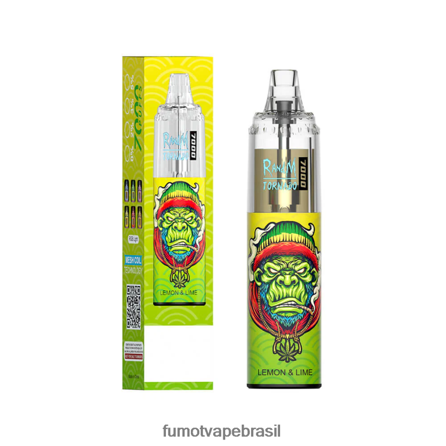 Fumot Disposable Vape | kiwi maracujá goiaba R2X2R680 Caneta vape descartável 7000 - 14ml (1 peça) Fumot Tornado