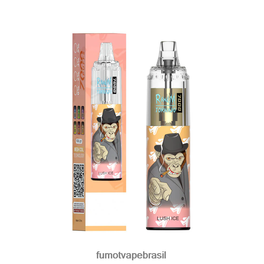 Fumot Disposable Vape | kiwi maracujá goiaba R2X2R680 Caneta vape descartável 7000 - 14ml (1 peça) Fumot Tornado