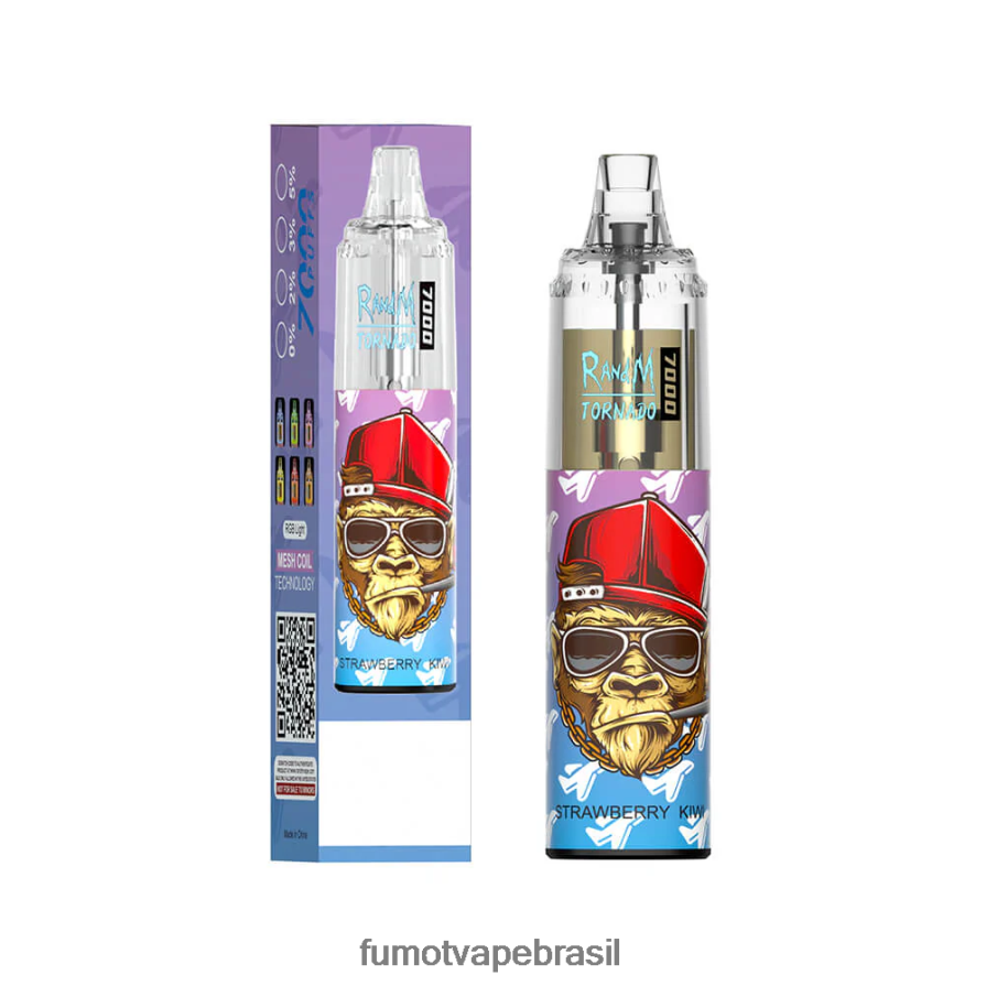 Fumot Flavors | framboesa mirtilo R2X2R668 Caneta vape descartável 14ml 7000 (1 peça) Fumot Tornado